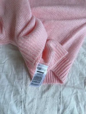 Edikted Kyrah Oversized Knit Sweater in Light Pink NWOT thumbnail 4