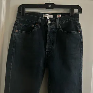 RE/DONE Original High Rise Ankle Crop Stretch Jeans Size 26 thumbnail 2
