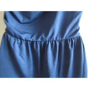 NWT Savrae Sleeveless Square Neck Dress S Navy Blue Athleisure Travel‎ SVA23004 thumbnail 3