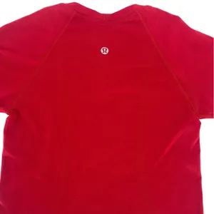 Lululemon Swiftly Tech Cropped Short Sleeve 2.0 Oxford‎ Red Size 2 thumbnail 6