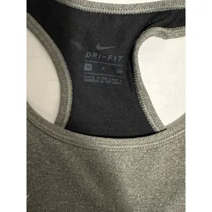 Nike Dri Fit Racerback Sports Bra Women's size Small‎ Gray /Blue thumbnail 4