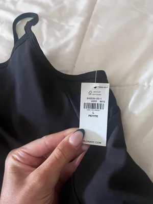 Old Navy Athletic Dress Black petite large  thumbnail 2