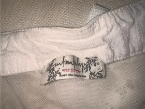 Free People Ivory/Taupe Sheer Back Panel Bodysuit thumbnail 2