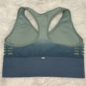 PINK Victoria's Secret Blue Ombre Sports Bra Size XL thumbnail 2