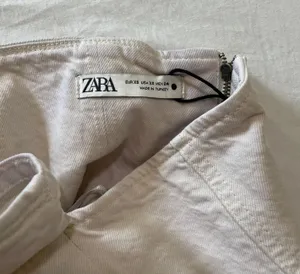 ZARA denim top thumbnail 4