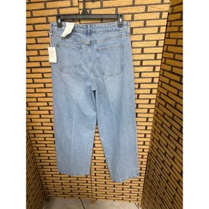 Free Assembly High‎ Rise Trouser Jeans Size 12 Blue thumbnail 2