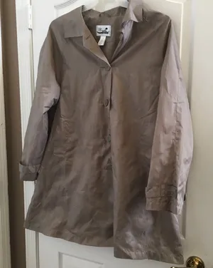 FINAL MARKDOWN Nwot ladies unlined car coat medium thumbnail 1