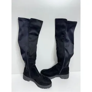 Dirty Laundry Knee High‎ Boots Womens Black Platform Size 6.5 Side Zip Closure thumbnail 3