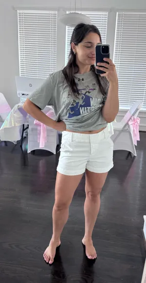 White Loft Shorts thumbnail 1