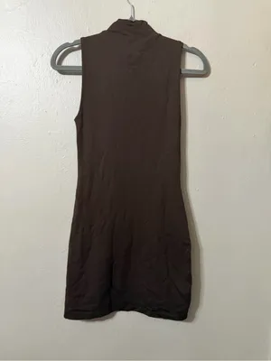 Aritzia Babaton contour mock neck mini dress size XS thumbnail 4
