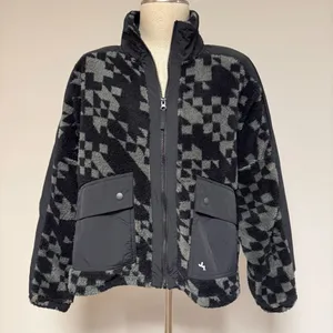 *NEW* Joy Lab Printed High Pile Fleece Jacket thumbnail 2