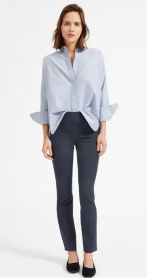 Everlane the work pants blue size 2 thumbnail 1