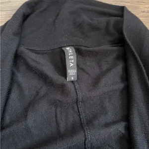 Athleta Black Open-Front Cardigan thumbnail 4