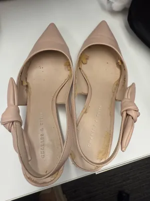 Charles and Keith Women heel shoes 6.5 thumbnail 5