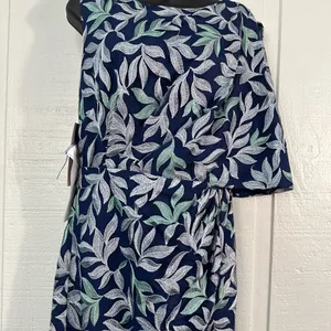 JS Collection Halle Cape MIDI Dress Size 6 NWT thumbnail 10