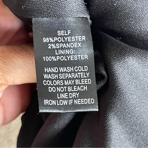 LULU'S | Black Scalloped Endlessly Endearing Mini Dress Sz XS thumbnail 10