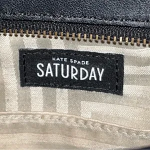 Kate Spade Saturday Black Leather Crossbody Bag thumbnail 7