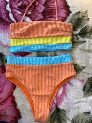 Tube Top Bikini Orange thumbnail 1