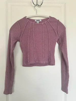 RSQ Ribbed Long Sleeve Top thumbnail 1