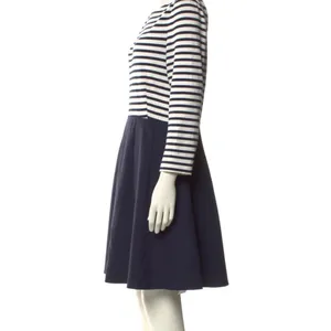 Kate Spade Navy and White Striped Dress thumbnail 3