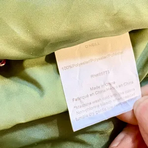 O’Neill Cheyenne Hooded Puffer Jacket Vineyard Green Women’s Size Small💚 thumbnail 13