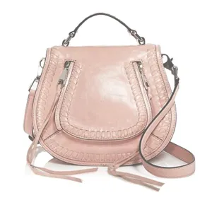 Rebecca Minkoff | Vanity Saddle Bag Almond Leather C9‎ thumbnail 1