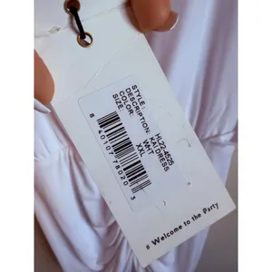 Retrofête Dress Women XXL White‎ Kai Dress Mini Ruched V-Neck Jersey NWT thumbnail 6
