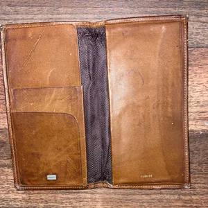 Rolfs Brown Leather Wallet cowhide vintage rare thumbnail 11