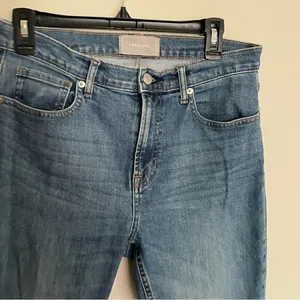 Everlane High Rise Medium Wash Skinny Jeans- Size 30 Regular thumbnail 5