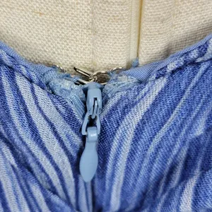 Lulus Womens‎ Downright Darling Dress Medium Blue Halter Open Back Mini Rodeo thumbnail 6
