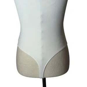 Good American Bodysuit Womens Small White Scoop‎ Neck Adjustable Straps Layering thumbnail 9