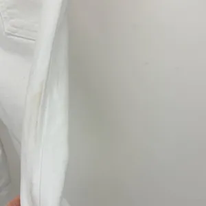 Madewell Kick Out Crop Jeans Pure White Stretch Mid Rise Flare NI961 US 24 NWT thumbnail 14