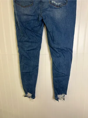 American Eagle Outfitters Distressed Super Stretch Jeggings Size 14 thumbnail 5