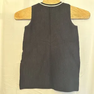 Athleta Women's Size Small Tank Top Black White Stretchy Ribbed Sleeveless Knit‎ thumbnail 4