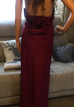 Forever 21 formal dress large maroon thumbnail 9