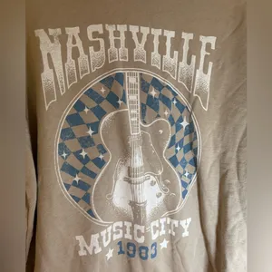 "Nashville Music City"‎ graphic pullover by Lotus Fashion, Large thumbnail 2