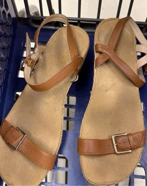 Vionic Amber Leather Sandals Brown Adjustable Comfort Orthopedic Women’s Size 10 thumbnail 1