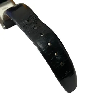 FURLA 925 Sterling Silver Black‎ Leather Watch thumbnail 7