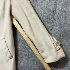 Vintage‎ Veloura Jacket Womens 10 Peacoat Tan Union Made 60s Trench Coat thumbnail 11