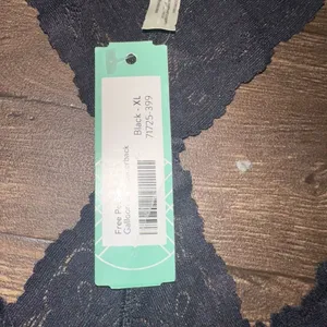 Intimately Free People black lace racer back L Galloon bralette thumbnail 5