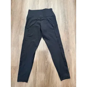 OFFLINE by Aerie The Hugger High Rise Leggings Black Large L Pocket Real‎ Good thumbnail 2