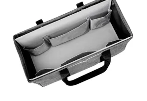 31 Thirty-One Thirty One Stand Tall Insert for Large Utility Tote Black NEW thumbnail 1