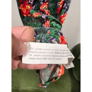 Vintage Vibes Zara Velvet Rose Print Midi Dress, Size S thumbnail 8