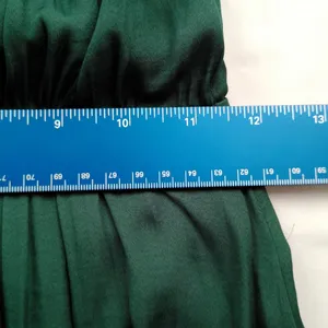 Banana Republic Sz 0 Green Lined V-Neck Goddess Maxi Dress thumbnail 5