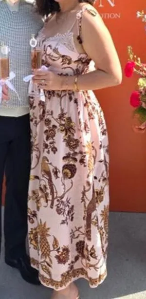 Farm Rio Tropical Landing Midi Dress thumbnail 1