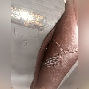 New brown ruched heel boots Size 9 thumbnail 6