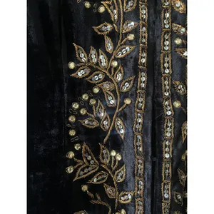 Soft Surroundings Velvet Embroidered Jacket thumbnail 6