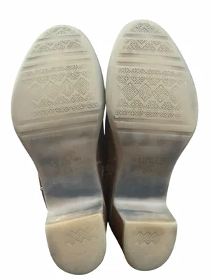 Dansko Leather Ankle Booties Brown Heeled Clogs Womens 7 EU 37‎ Comfort thumbnail 7