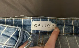 Striped Flare Jeans Multi Size XS thumbnail 3