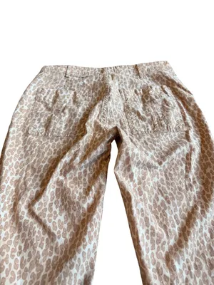 Anthropologie The Wanderer Animal Print Pants Trousers Cropped Length Size 28 thumbnail 10